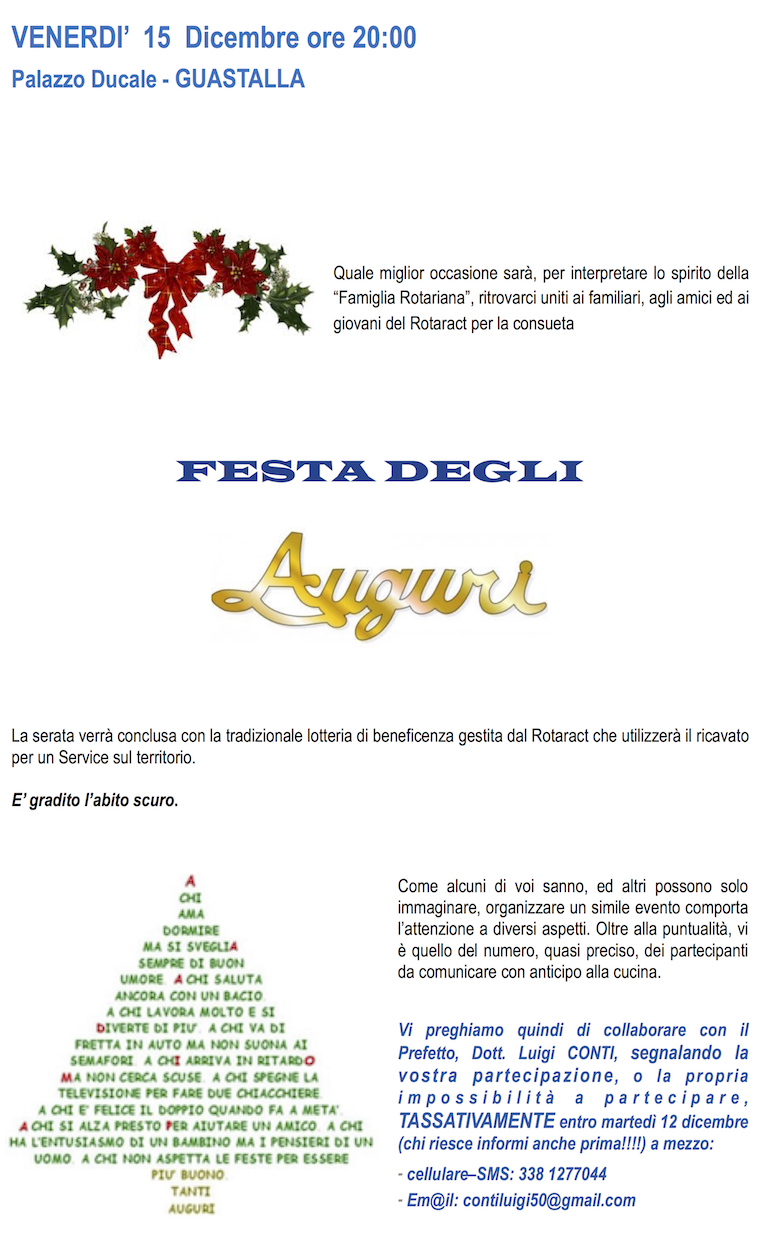 Festa auguri