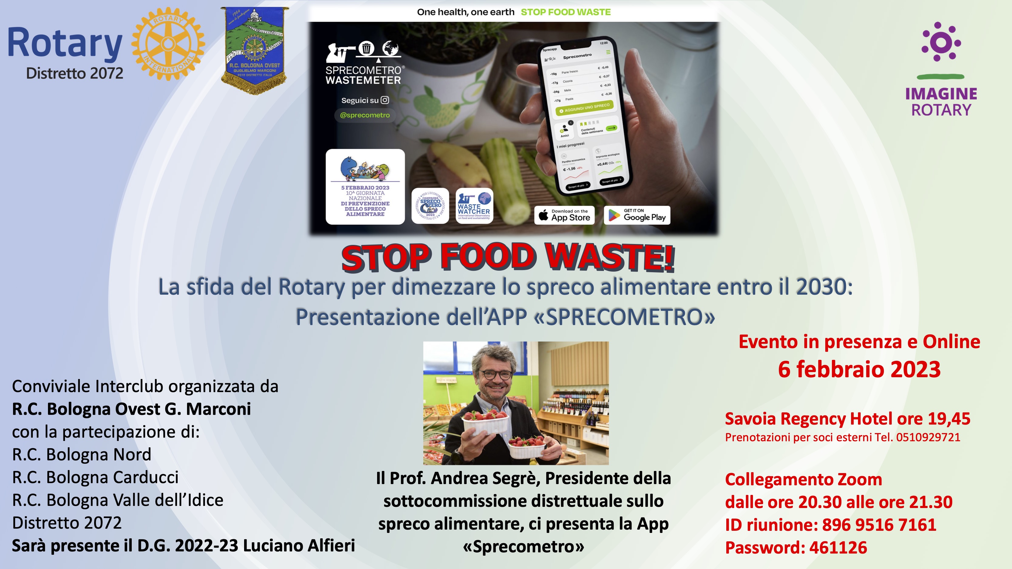 STOP FOOD WASTE - LOCANDINA